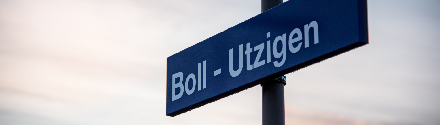 Schild Boll-Utzigen